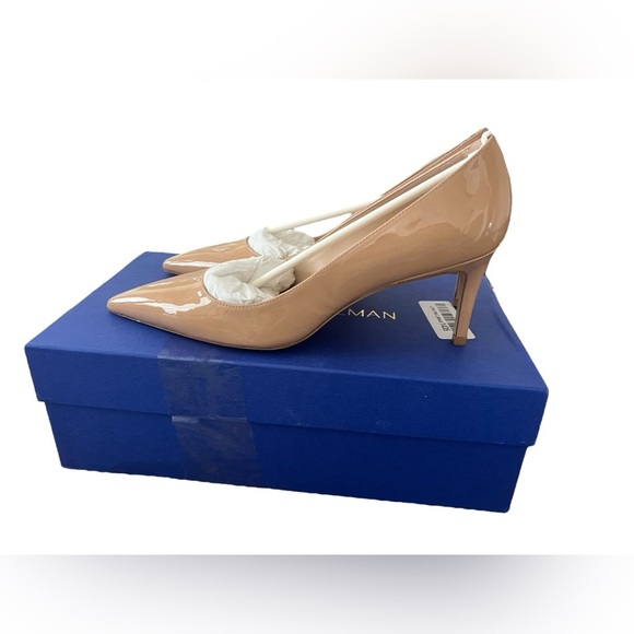 Stuart Weitzman Women’s Stuart 75 Pumps in Adobe in size 6.5 - Picture 4 of 8